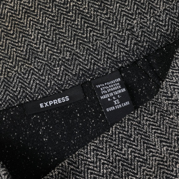 Brown/Gray mini skirt by Express size XS - Picture 3 of 4